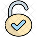 Lock Unlock Security Icon