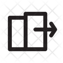 Check Out Travel Exit Icon