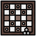 Checker Board Board Game Gaming Icon