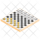 Checkerboard Checkers Chess Board Icon