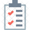 Evaluation Checklist Report Icon