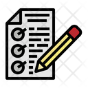 Test Document Homework Icon