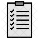 Checklist Plan Check Paper Seo Web Seo Web Icon