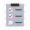 Checklist Clip Board Icon