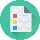 Checklist Documents Sheet Icon