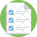 Checklist Documents Files Icon
