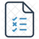 Checklist Document Documentation Icon
