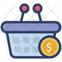 Check Out Billing Shopping Bucket Icon