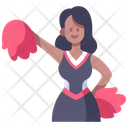 Cheerleader Girl Sport Icon