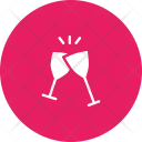 Cheers Wine Drink Icon