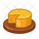 Cheese Food Maasdam Icon