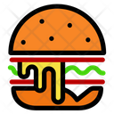 Cheese Burger Icon