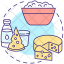 Cheese Production Icon