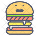 Cheeseburger Burger Fast Food Icon