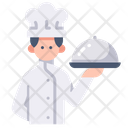 Chef And Food Chef Cooking Icon