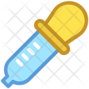 Chemical Dropper Color Icon