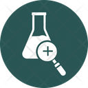 Chemical Analysis Experiment Lab Test Icon