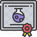 Chemical Certificate Icon
