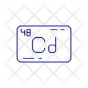 Chemical Element Cadmium Icon
