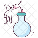 Chemical Experiment Lab Test Chemical Reaction Icon