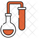 Chemical Flask Lab Apparatus Chemical Experiment Icon