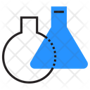 Chemical Experiment Lab Apparatus Chemical Flask Icon