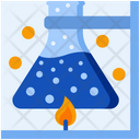 Chemical Experiment Conical Flask Flask Holder Icon