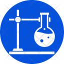Chemical Flask Conical Flask Lab Research Icon