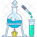 Lab Experiment Chemical Research Lab Practical Icon