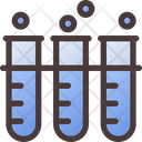 Chemical Test Test Tubes Lab Apparatus Icon