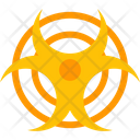 Chemical Toxic Biohazard Nuclear Decay Icon