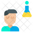Chemistry Student Boy Icon