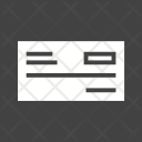 Cheque Icon