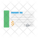 Cheque Payment Buying Icon