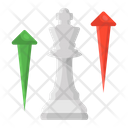 Growth Strategy Chess Pawn Chess Piece Icon