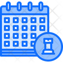 Chess Training Date  Icon