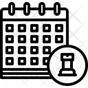 Chess Training Date  Icon