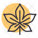 Chestnut Nature Leaf Icon