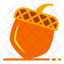 Chestnut Nut Autumn Icon