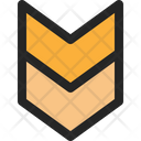 Chevrons Army Grade Military Icon