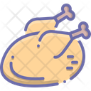 Chicken Raw Rooster Icon
