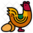 Chicken Farm Hen Icon