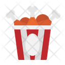 Chicken Bucket Food Icon