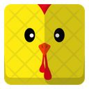 Chicken Head Icon