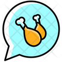 Chat Order Food Icon