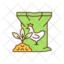 Chicken Poultry Manure Icon