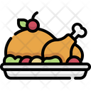 Chicken Roasted Icon