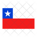 Chile Flag Country Icon