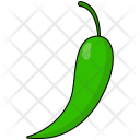 Chili Green Greenchili Icon