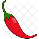 Chili Colour Food Icon
